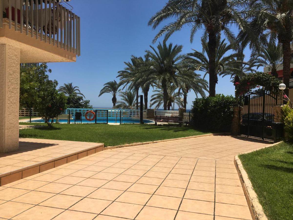 Apartamento Con Vistas Al Mar. Primera Linea De Playa. Aguadulce  Exterior foto