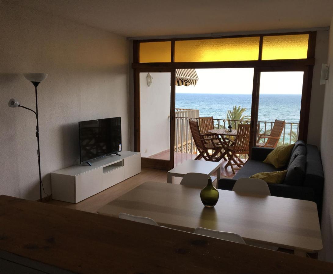 Apartamento Con Vistas Al Mar. Primera Linea De Playa. Aguadulce  Exterior foto